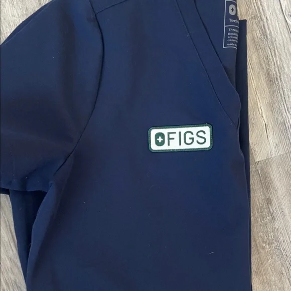 Figs Navy Blue Scrub Set - British Racing Collaboration - Picture 4 of 7